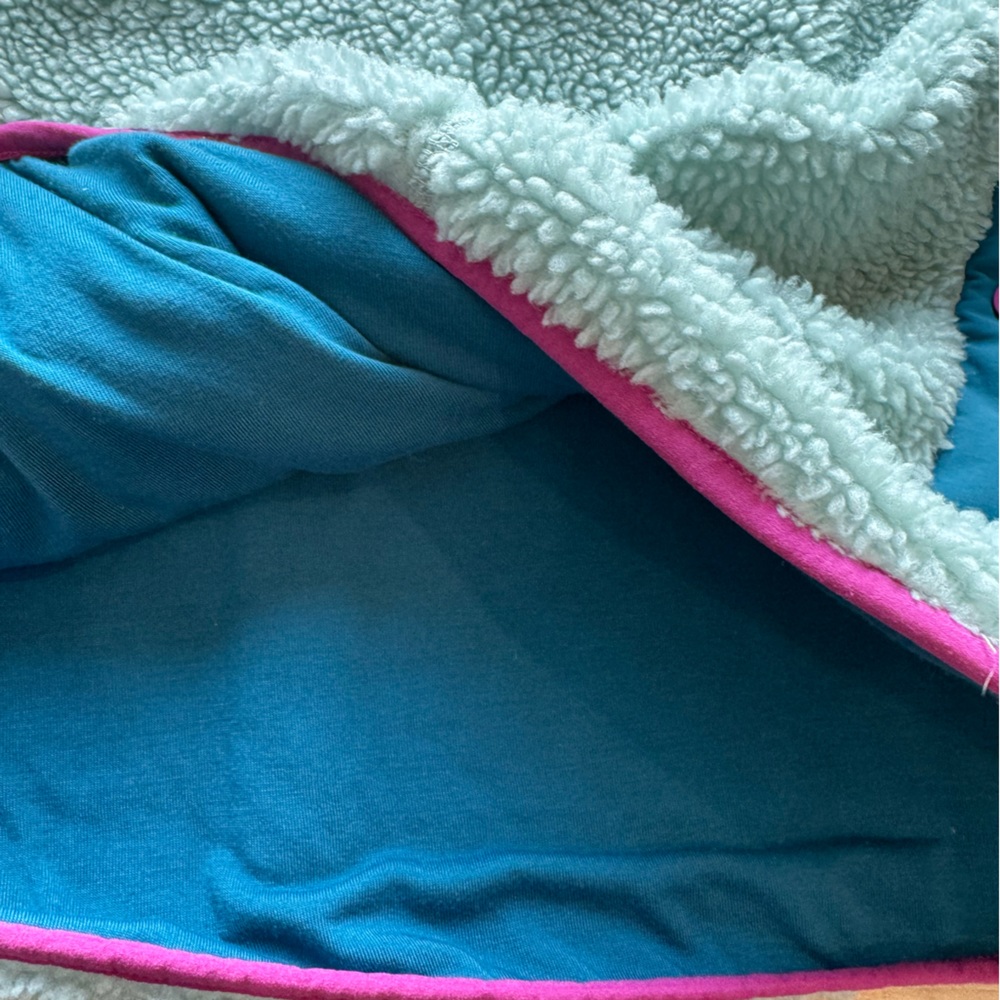 Llbean L.L. Bean Sherpa Pullover Women’s Large Bl… - image 7